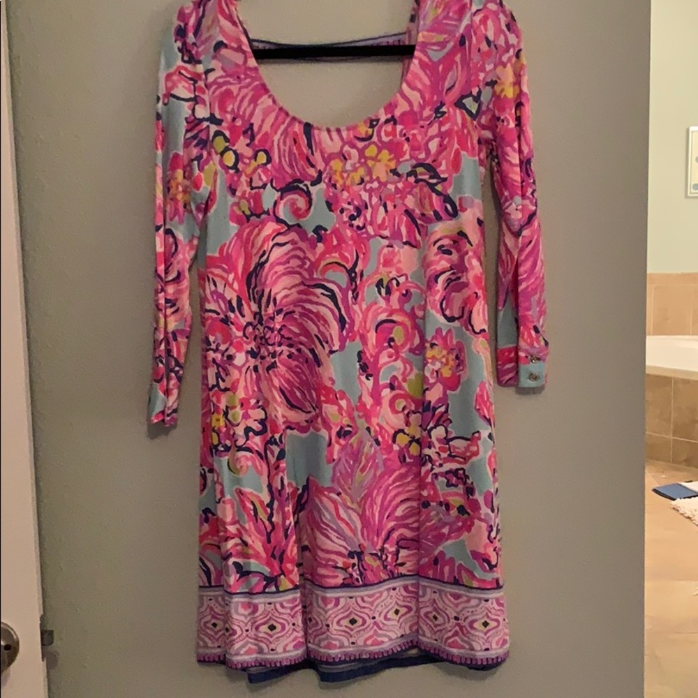 Lilly Pulitzer Three Quarter Sleeve Dress